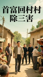 首富回村除三害